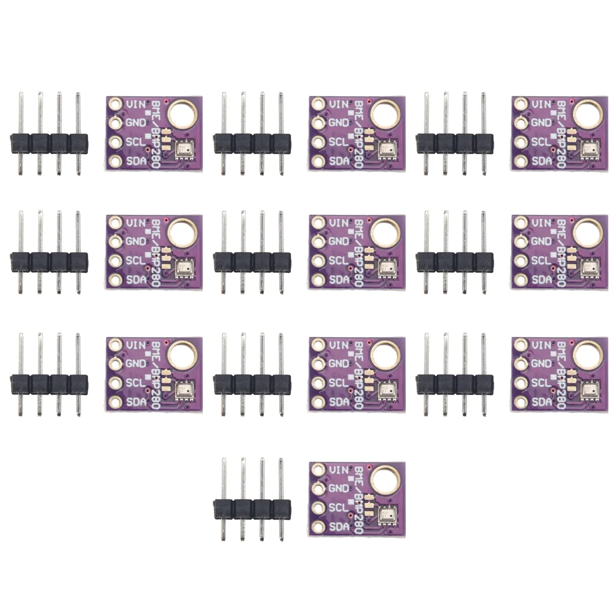 2 in 1 BMP280 5V I2C SPI Digital Sensor Temperature Barometric Air Pressure Module for Arduino 10Pcs