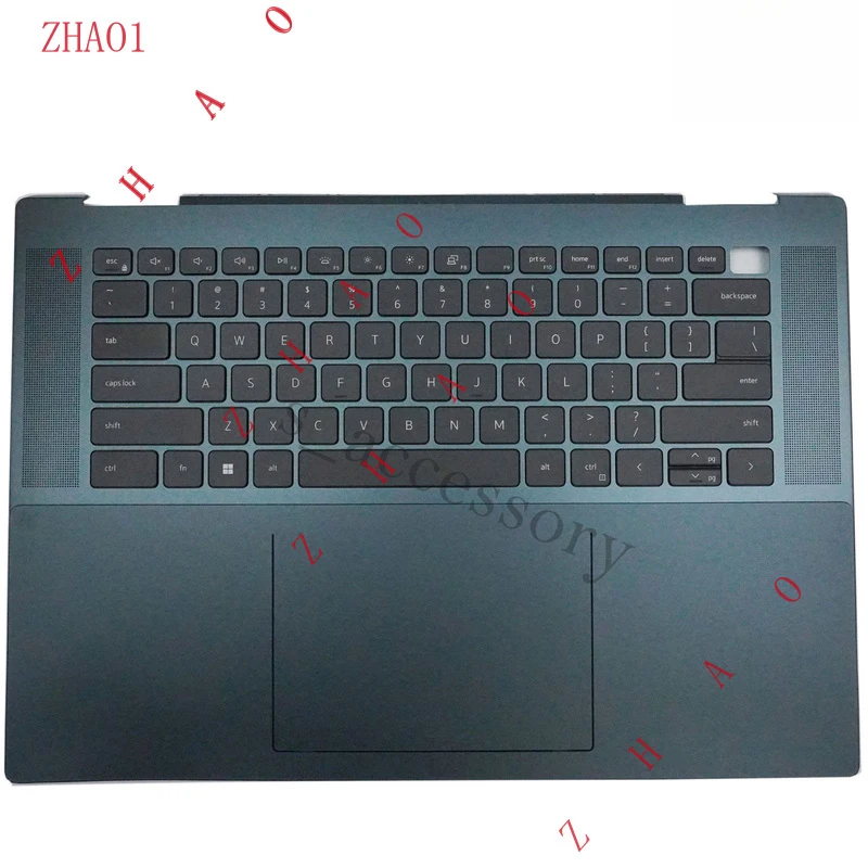 

Z New for Dell Inspiron 16 7620 2-in-1 Palmrest Case Keyboard Backlit Blue 0HH9P4 US