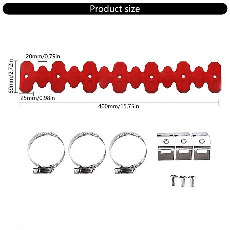 G7NA Motorrad-Zubehör, flexibler Auspuff-Hitzeschild, Auspuff-Isolierung, Schalldämpfer-Schutzabdeckung für Dirt Bikes – Detail 6