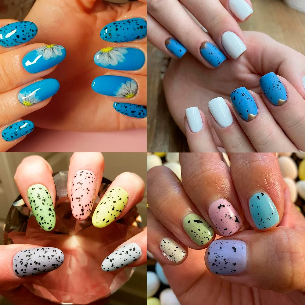 KODIES GEL Smalto per unghie gel guscio d'uovo 15ML Trasparente Nero Bianco Glitter Misto Effetto uovo Smalti gel UV Soak Off Manicure Unghie artistiche