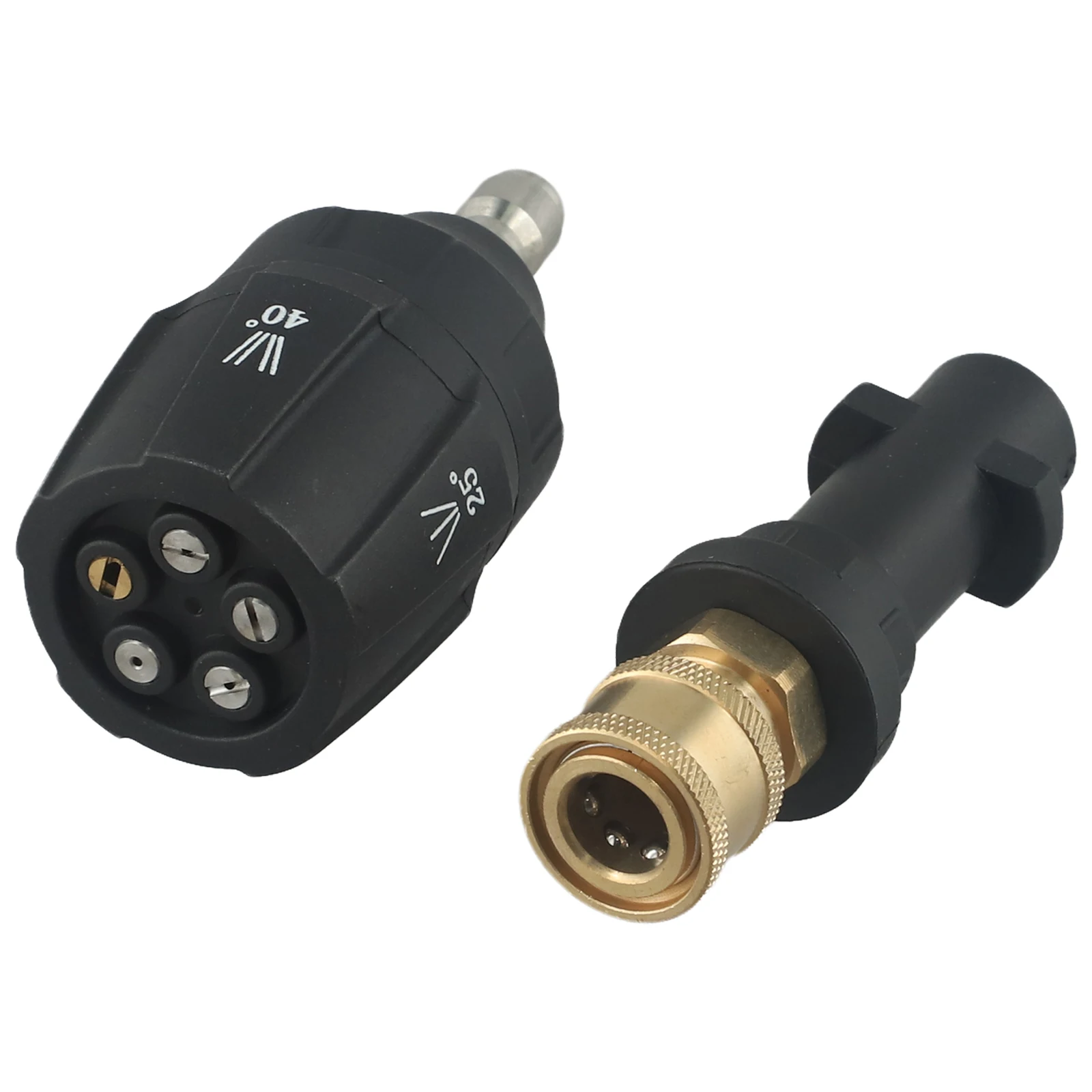 /5 /In /Pressure Washer Spray Nozzle Tips With 1/4 Inch Quick Connect Adapter For For Karcher K2 K3 K4 K5 K6 High Pressure Clean view 4