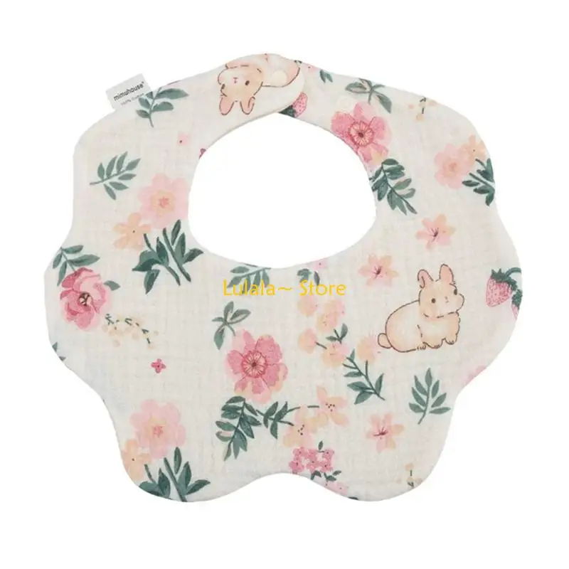 

Y4QA Baby Bibs Cotton Dribbles Bibs for Baby Boys & Girls Unisex Bibs Newborn Bibs