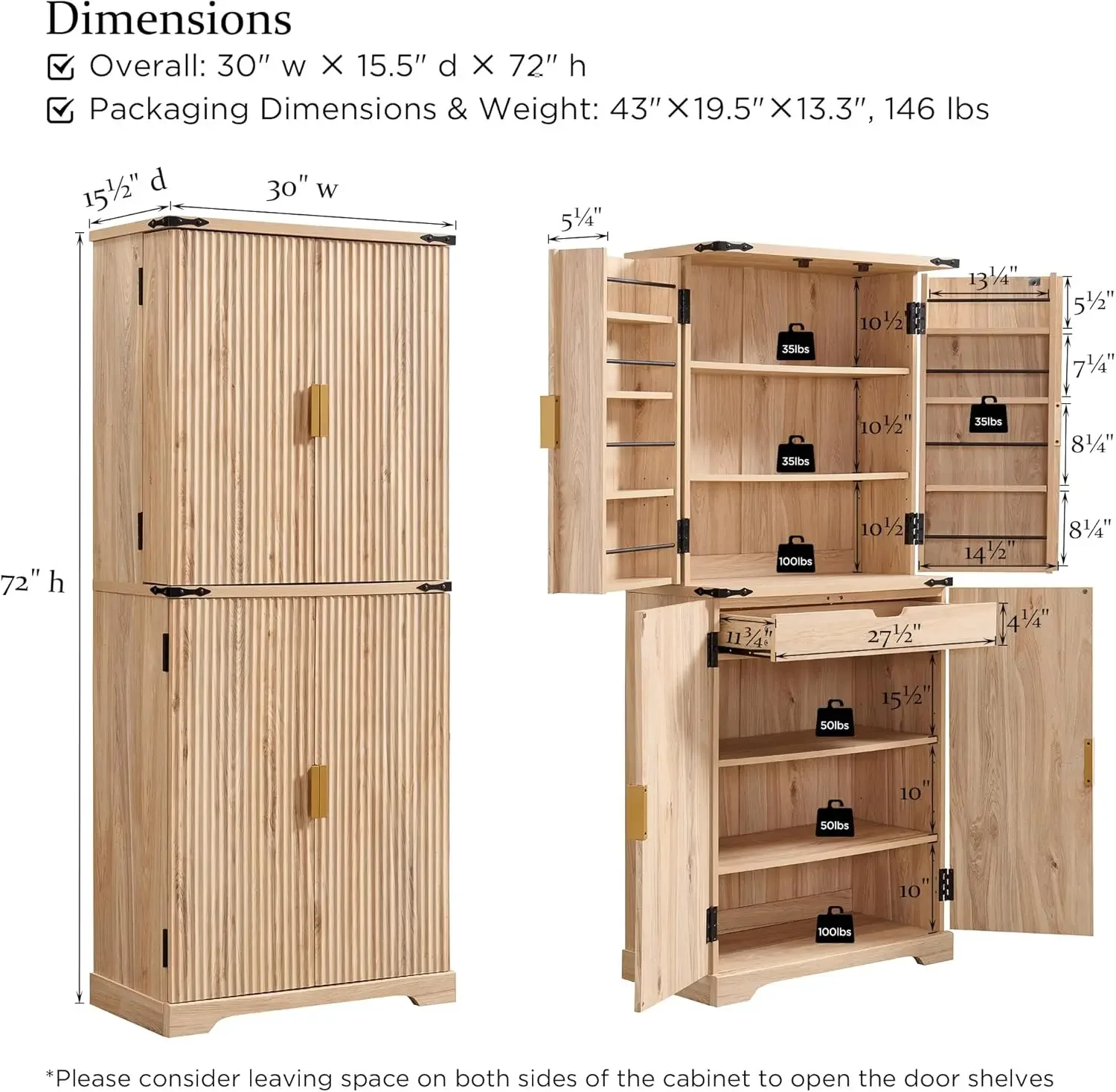 Pantry Cabinet, 72