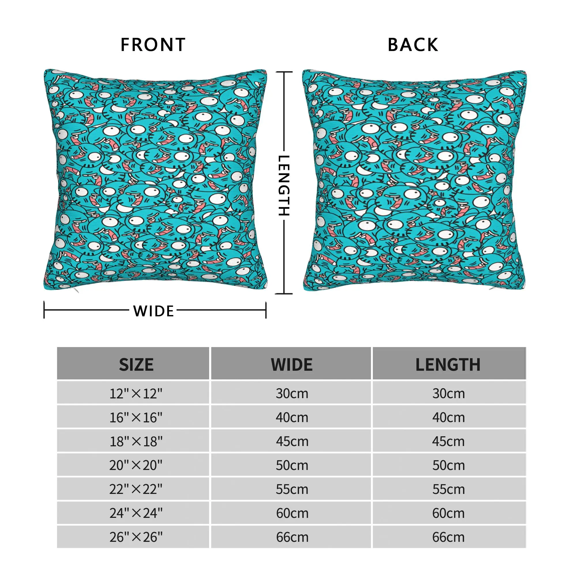 Gumball Gum Ball Watterson Amazing Cartoon  Pillow Case  Graphic Pillow Cover For Wedding Party Home Decor Novelty Pillowcases