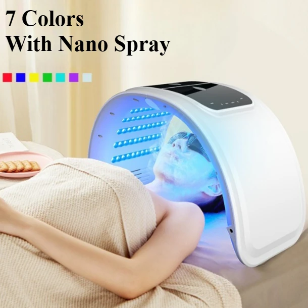appareil-led-photon-7-couleurs-avec-nano-spray-pour-hydratation-cutanee-masque-visage-et-corps-utilisation-salon-spa-domicile-rajeunissement-cutane-soin-anti-acne