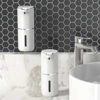 380ML Automatic Foam Dispenser USB Recharge Smart Sensor Liquid Soap Dispenser 4 Gears Adjustable Touchless Hand Washing Machine