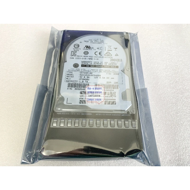 Used For Inspur V0230KE HUC101818CS4200 1.8TB 12G SAS 2.5 Inch Server Hard Drive For M5 M6 M7