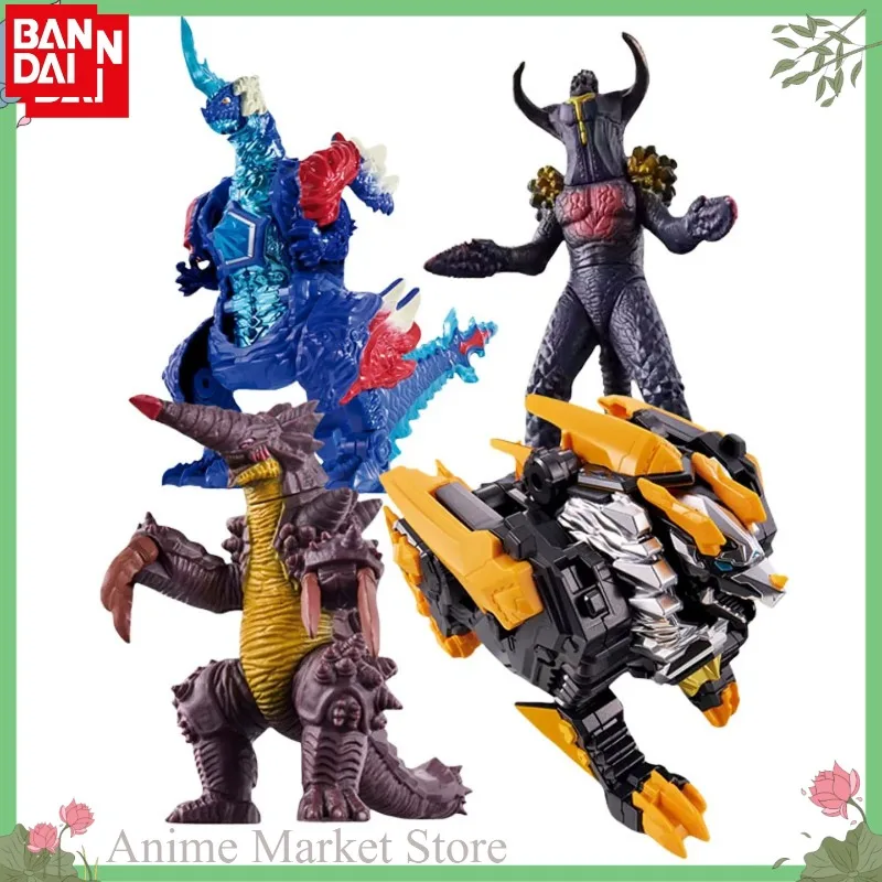 Original Bandai Ultraman Monster Figure Talgalon Reginis Monogelos Gibas Eldoghimera Belial Anime Collectible Ornament Gift Mode