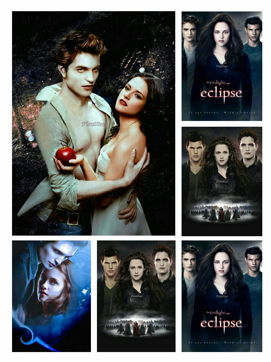 5D Diy Diamant Malerei Twilight City Bella Diamant Mosaik Vampir Film Poster DIY voller Bohrer Stickerei Bilder Home Decor