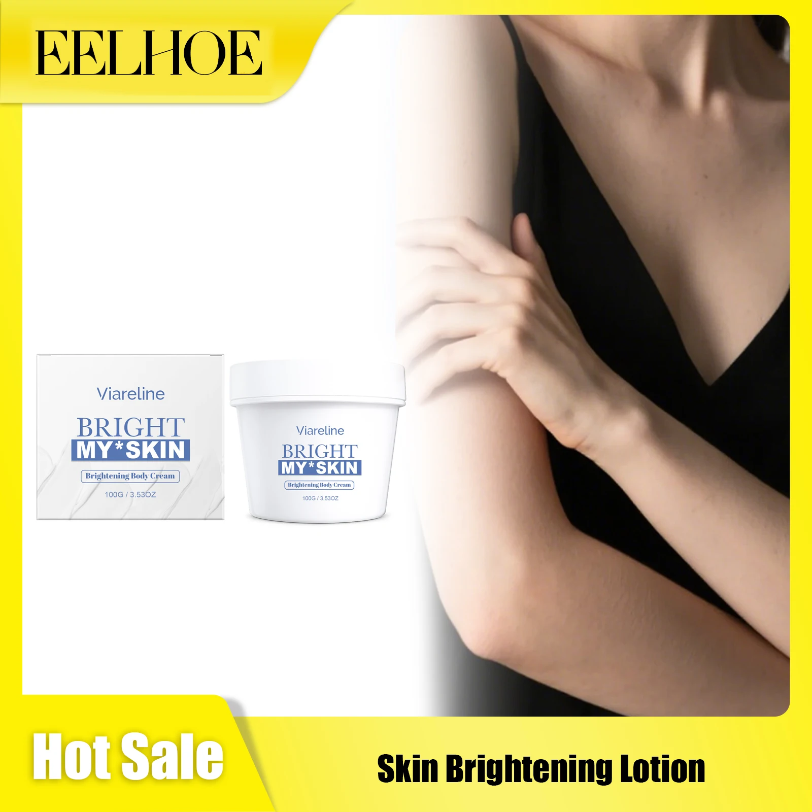 

EELHOE Skin Brighten lotion Suitable for all skin types improve roughness Deep Hydration reduce fine lines Body Hydrating Cream