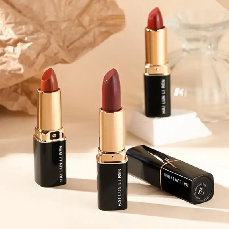 

Heallor 12 Colors Matte Lipstick Waterproof Long Lasting Velvet Sexy Non Sticky Cup Moisturizing Red Lipstick Women Lips Makeup