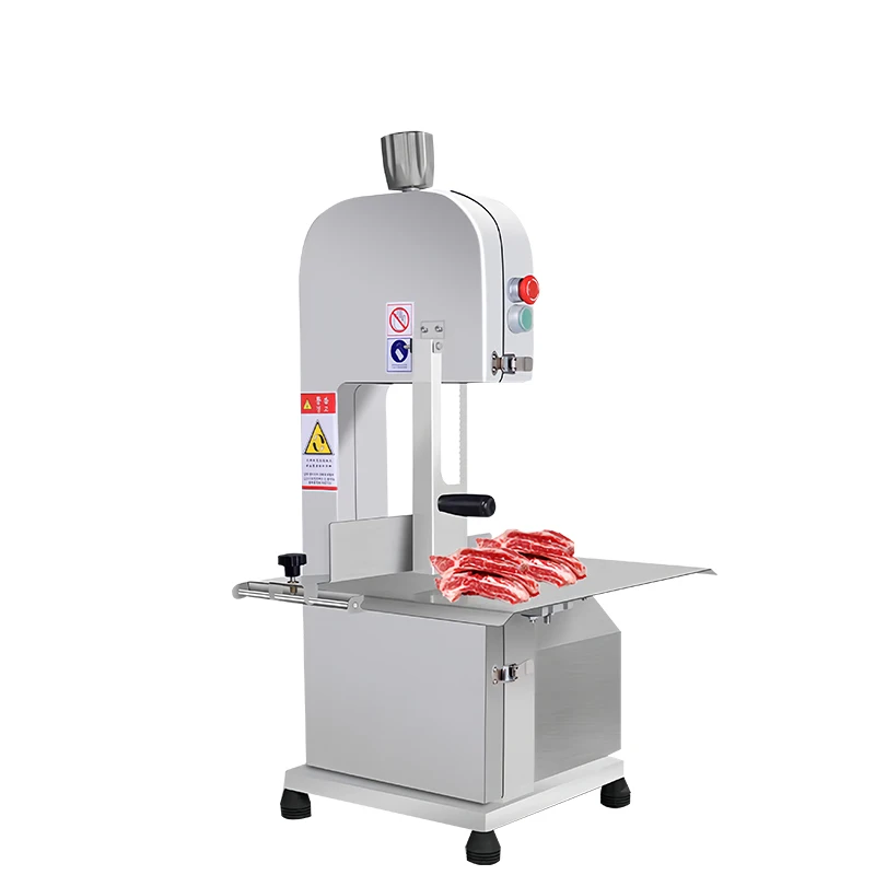 Factory Wholesale Meat and Bone Cutting Cutter Butcher Bone Saw Machine Used Frozen Meat Slicer with New Engine