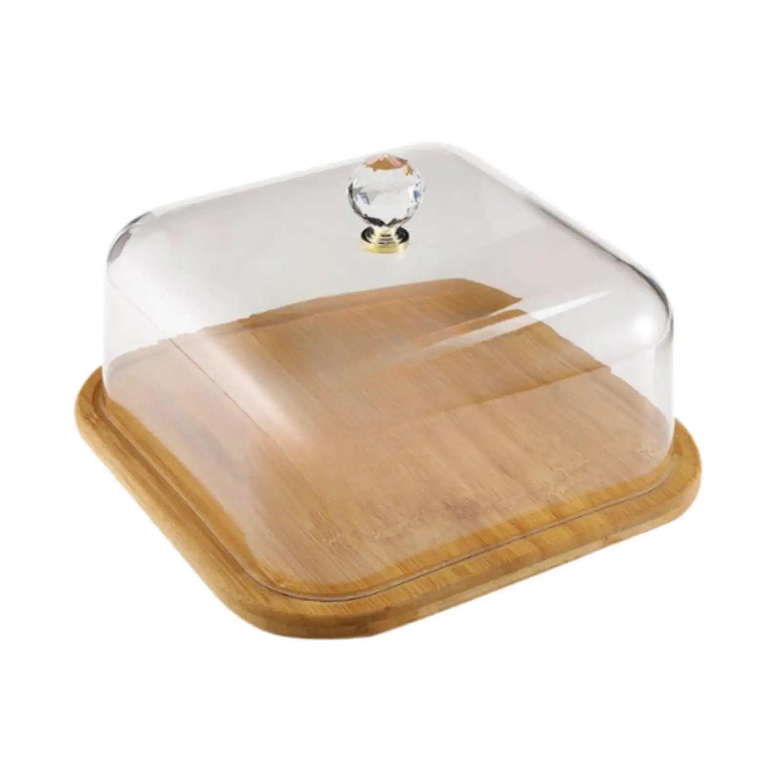 

Cake Stand with Lid Stable Dessert Plate with Base for Gifts Dessert Holiday