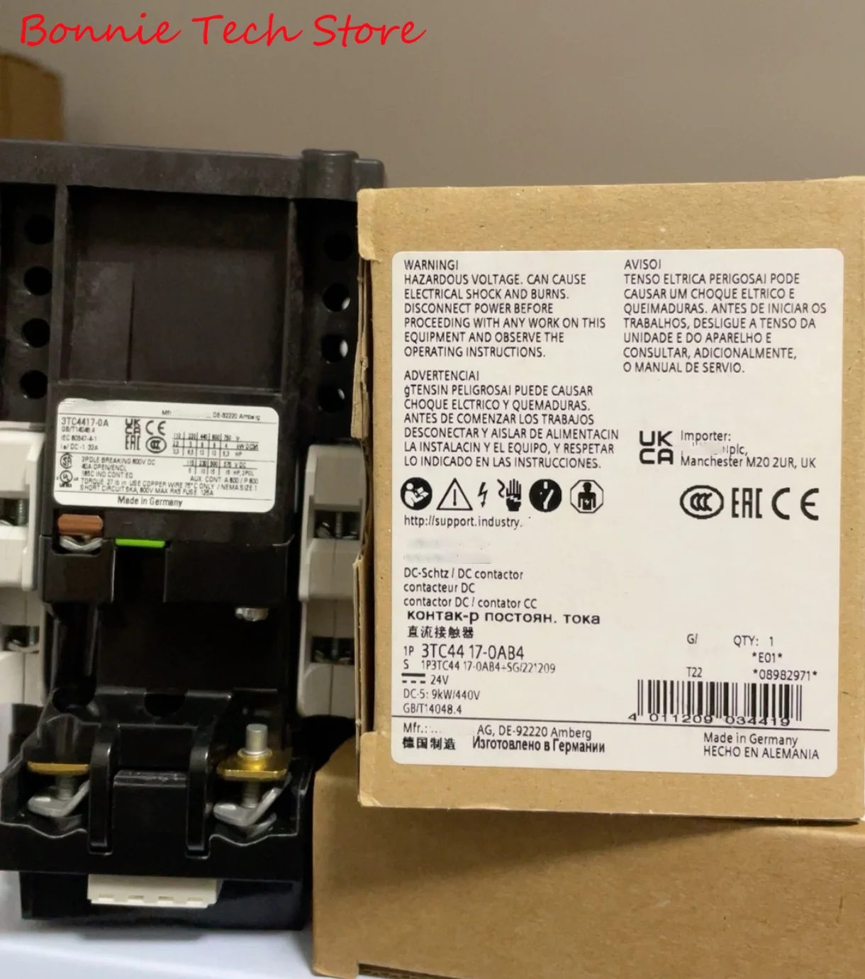 

3TC4417-0AB4 for Siemens Contactor DC