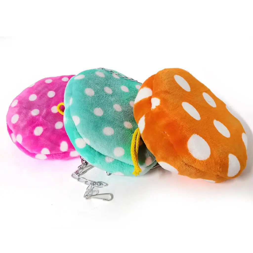 Hamaca Colgante de Tela con Forma de Calabaza para Jaula de Pequeños Animales, Cama Colgante para Hámster, Rata, Ardilla, Chinchilla