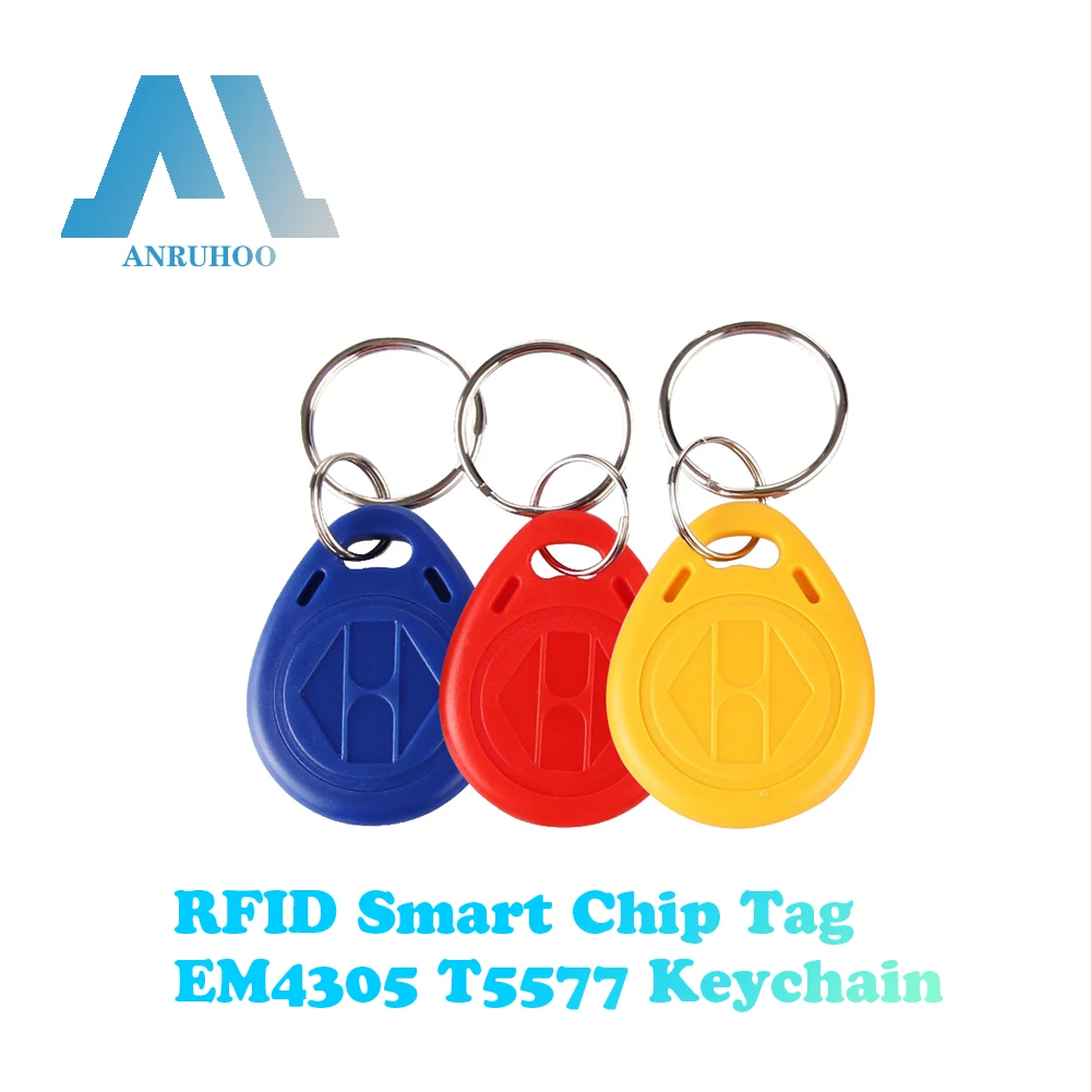 5/10PCS RFID Rewritable ID Card 125Khz T5577 Smart Chip Copy Key EM4305 Copier Duplicator Tag Programmer Badge Keychain