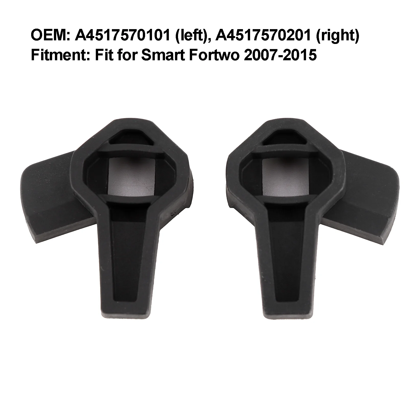 A4517570101 Hood Lock Mechanism Replacement Front Hood Locking Mechanism Left Right A4517570101 Fit for Smart Fortwo 2007-2015