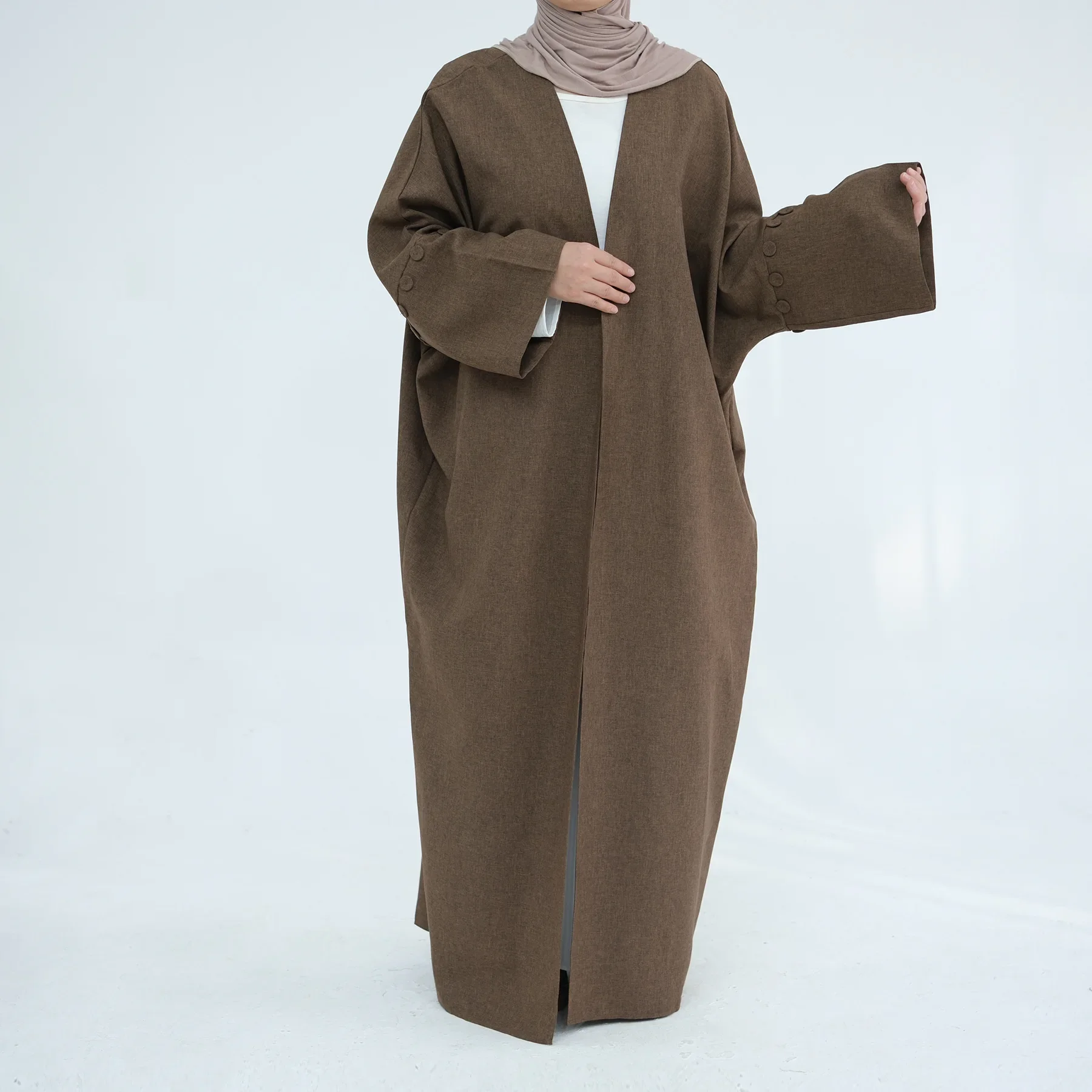 Muslim Fashion Abaya Ramadan for Women Elegant Dubai Modest Clothing Islamic Femme Travel Outfit Fashion Turkey Suit 2025