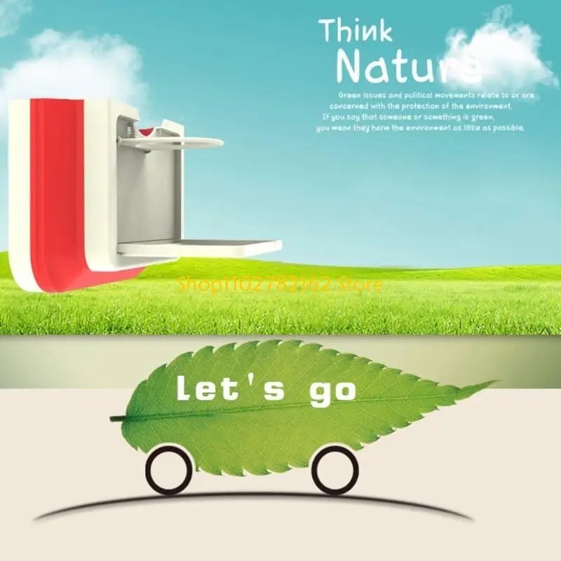 

547B Portable Multi-function Storage Box Litter Garbage Bin Hanging SUV Car