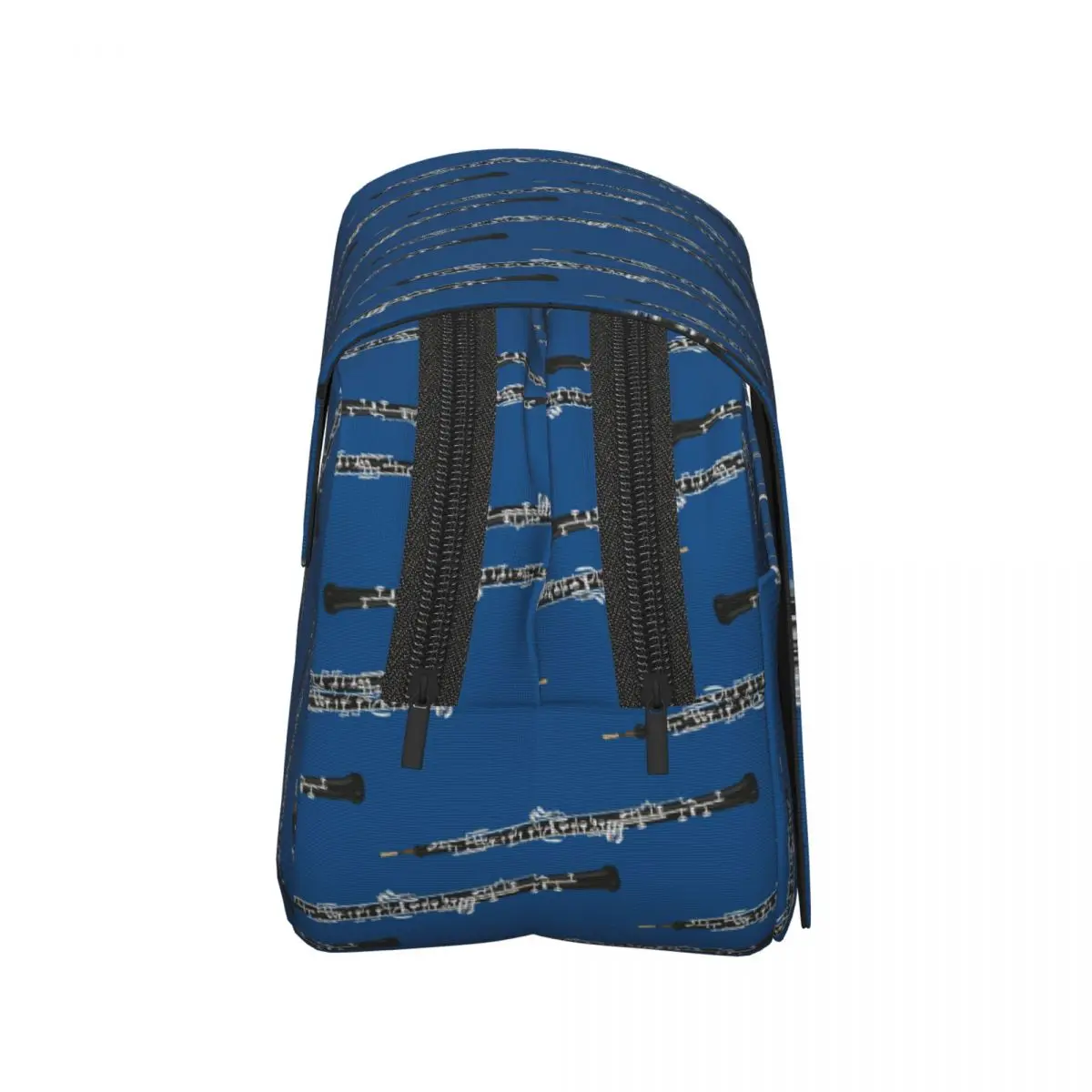 Oboe On Blue Pencil Case Pencil Pouch Hard Shell Leather Large Capacity Pen Box Pencil Bag for Students Gifts