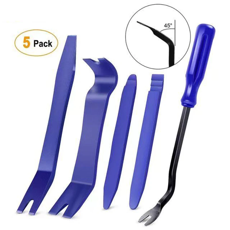 

1/4/5PCS Car Audio Navigation Trim Removal Tool Kit No Scratch For Door Cladding And Audio Dashboard car disassembly tool