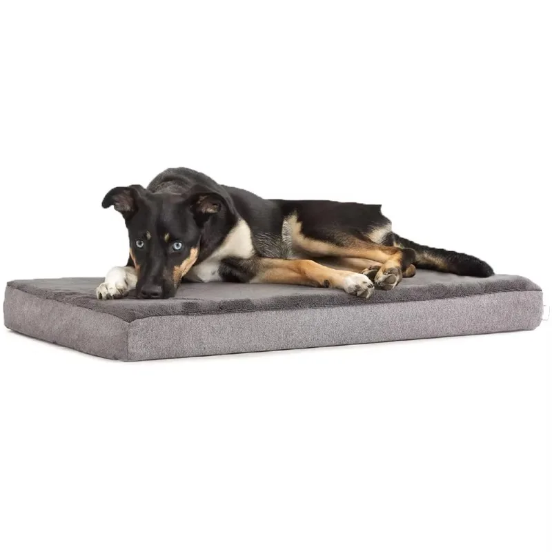 Dog blanket Cheap Wholesale  Custom Shaped Orthopedic Memory Foam Pet Dry Bed Luxury Cushion Dog Mattress