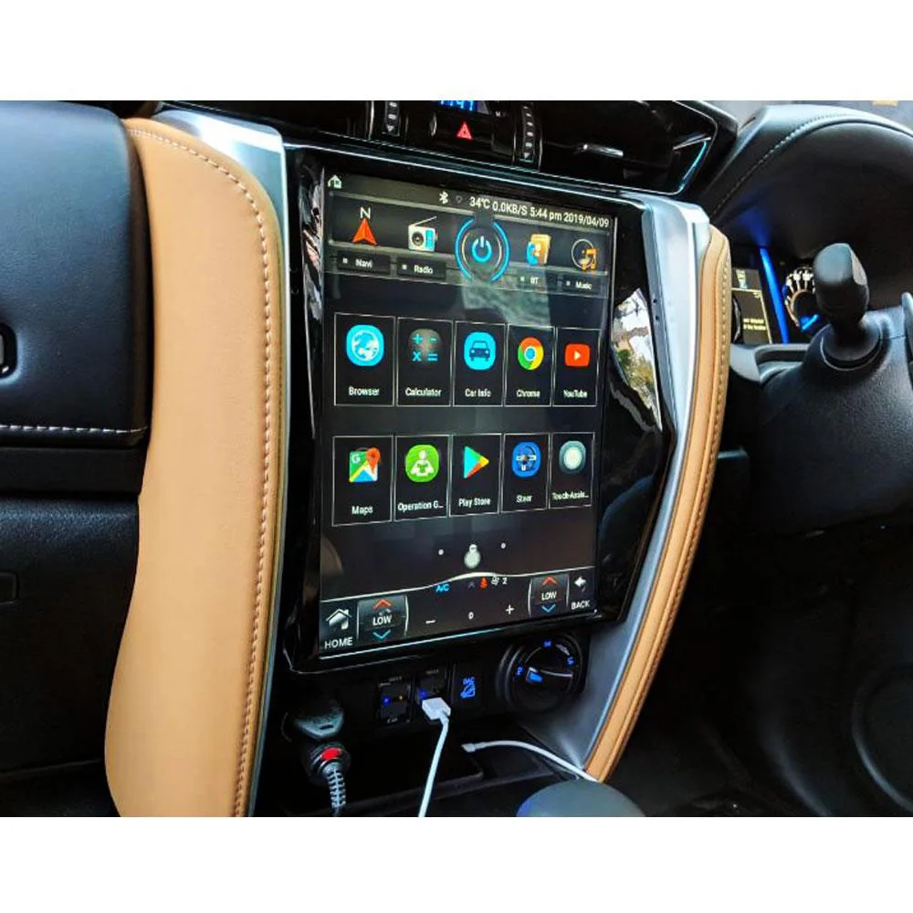 RHD LHD Car Multimedia Player Android Screen For Toyota Fortuner 2016~2019 Car Radio Stereo GPS Navigatio CarPlay Auto Head Unit