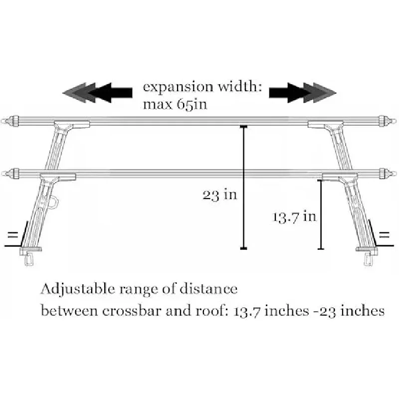Premium Car Accessories Poer Factory Direct Adjustable Multifunctional Roll Bar High Capacity Professional Pickup Truck Durable