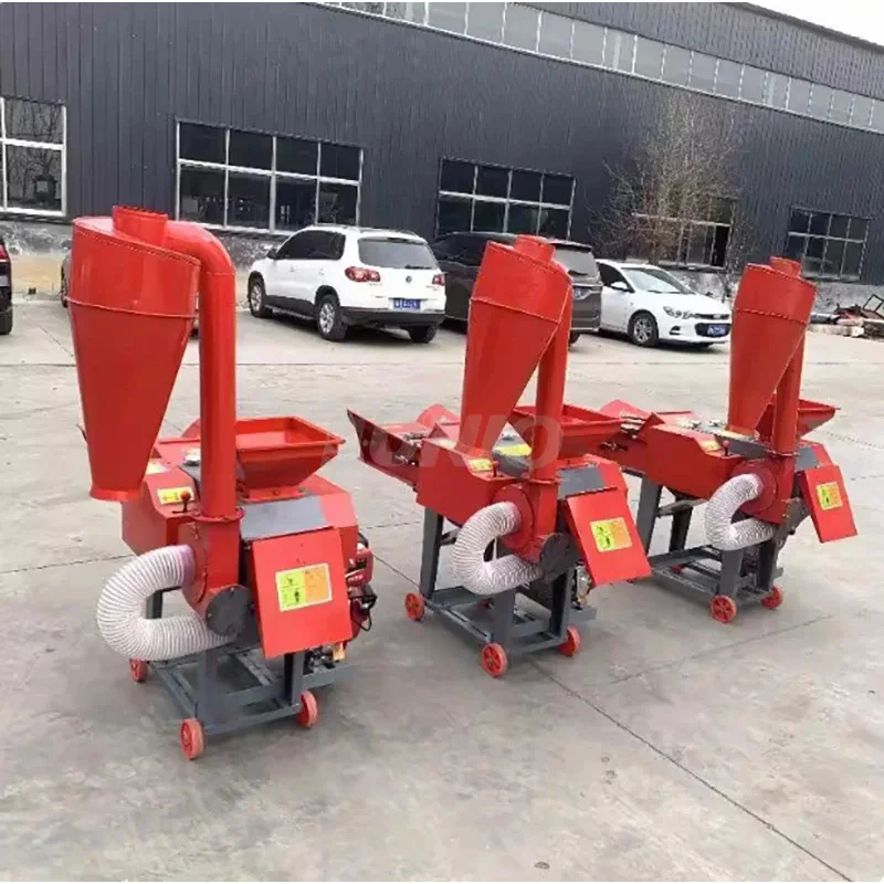 

UNIO / Powered Agricultural & Animal Feed Grain Crusher 3 Ton/H Capacity Cast Iron Chaff Cutter