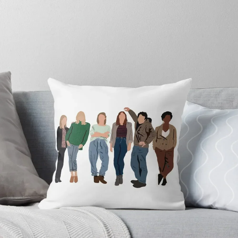 

BBC Motherland design Throw Pillow bed pillows Pillows Aesthetic Pillow Case Christmas Sofa Cushion Cover pillow