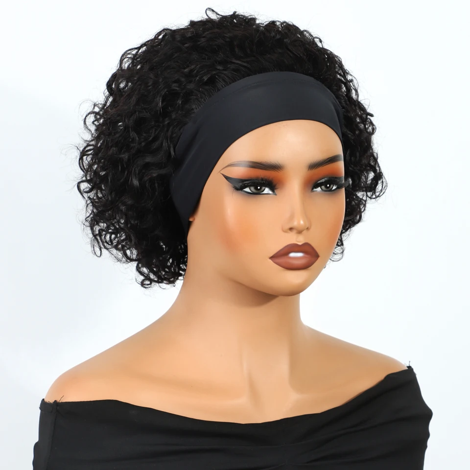 Thumbnail 2 - #78 Popular Human Hair Headband Wigs Choices