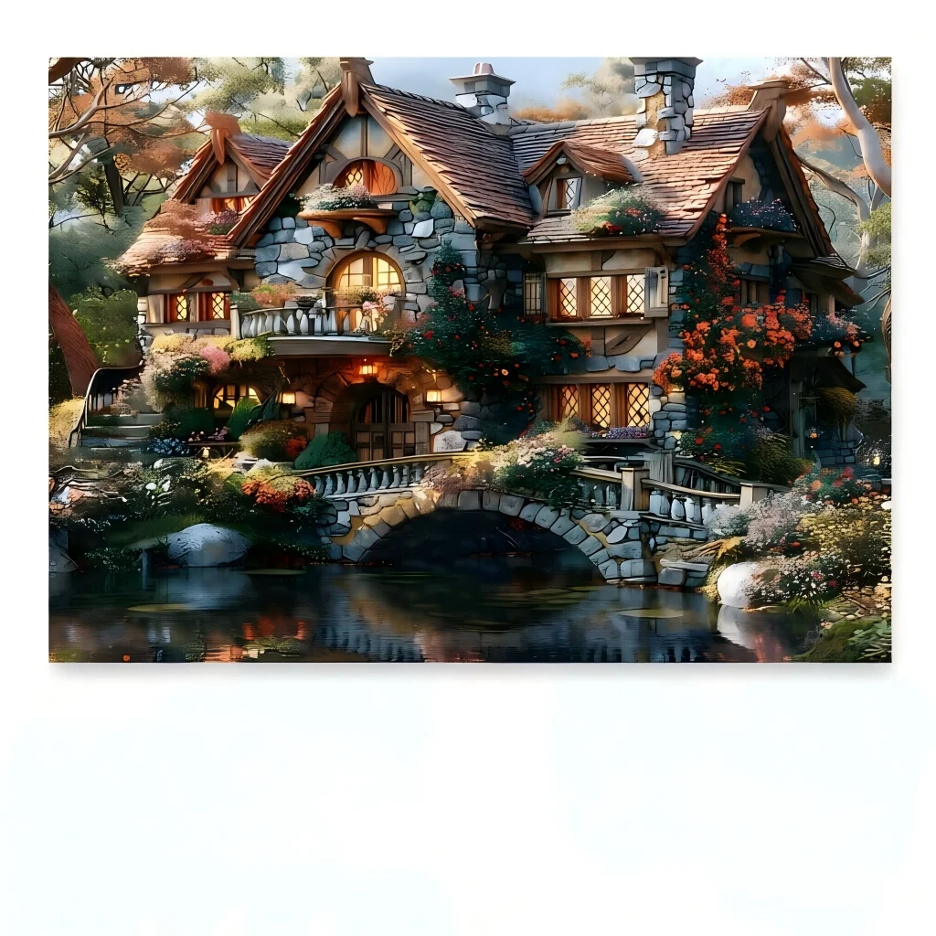 500-2000pcs Scenic Landscape J - Kids Nature Education ulasan dan harga