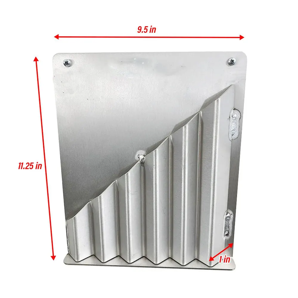 Zipper Tie Aluminum Packaging Rack Bracket Hanger Suitable for Trailers