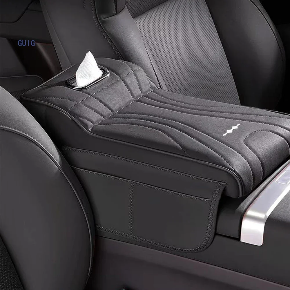 Fit For BYD Formula Leopard 5/8 Armrest Box Height Pad Elbow Support Tissue Box Storage Interior Accessories
