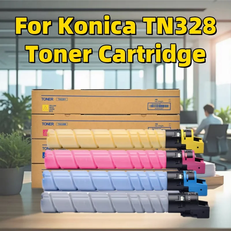

1 шт. для Konica Minolta Bizhub C250i C300i C360i TN328, цветной копировальный аппарат, тонер-картридж, совместимый TN328K C M Y