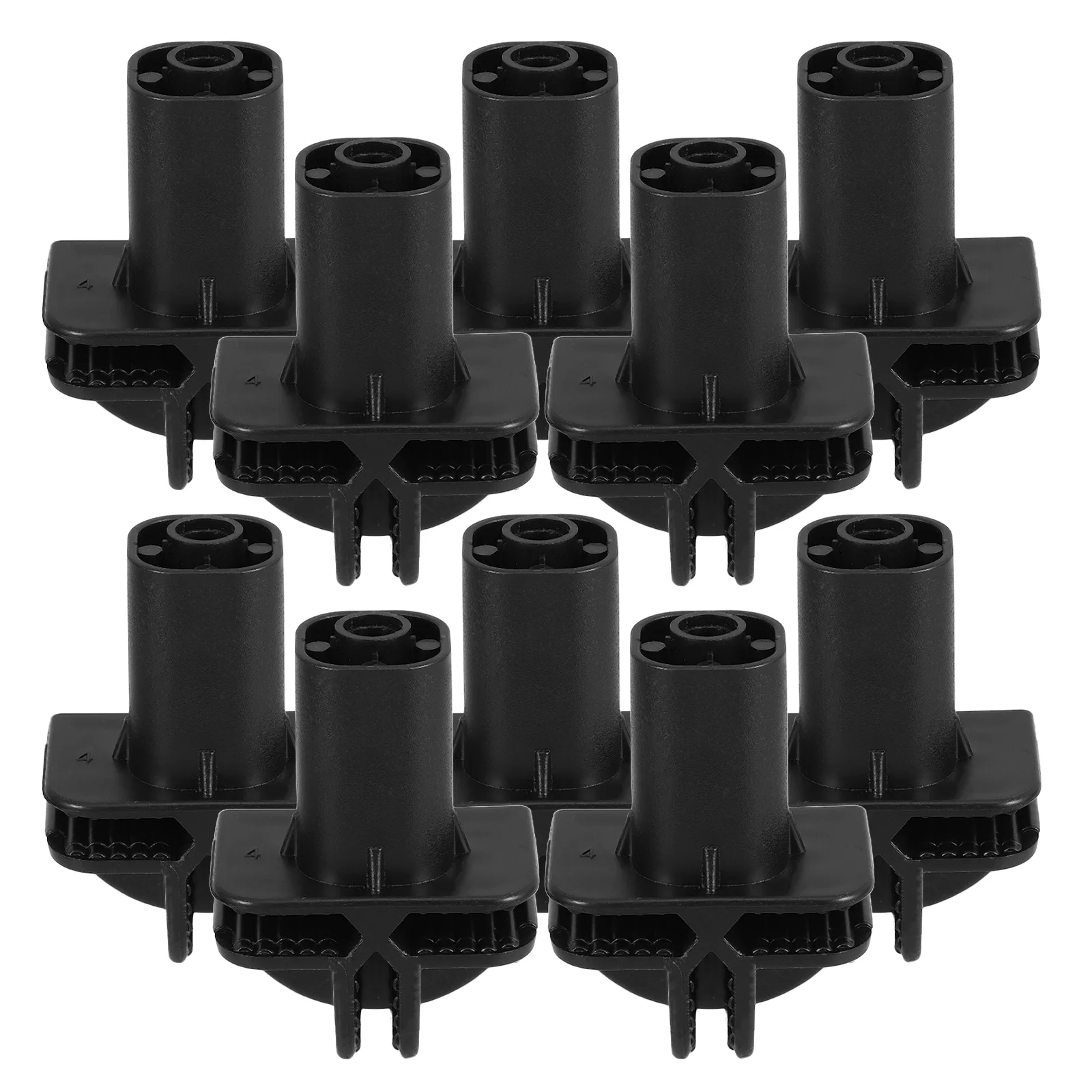 

10 PCS Cat Cage Leg Wheel Parts Universal Connectors ABS Plastic for Pet Crate Storage Unit Wire Cube Cat Gate Pet