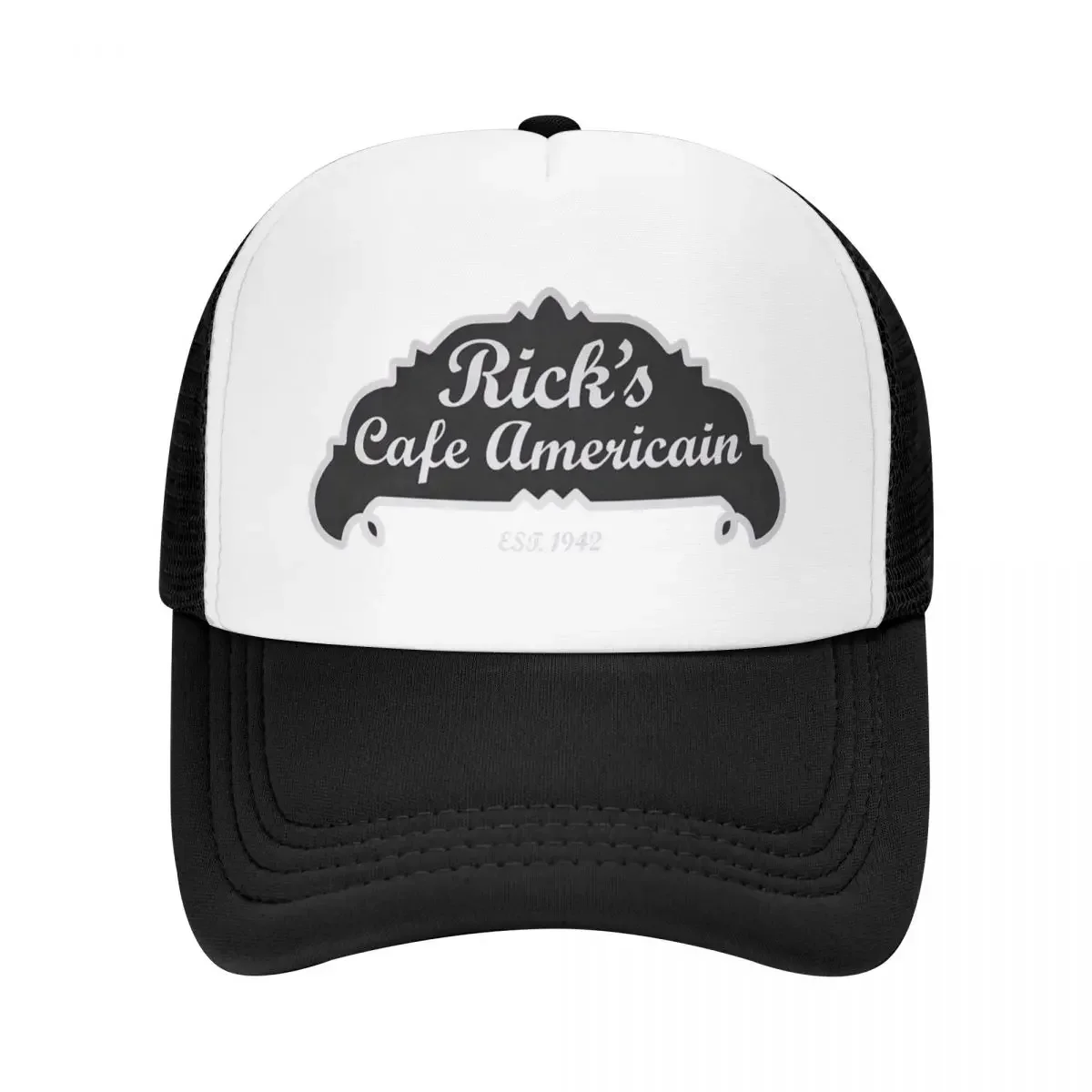 Rick's Cafe Americain Gorra de béisbol Anime Sombrero derby Snap Back Golf Mujeres Hombres
