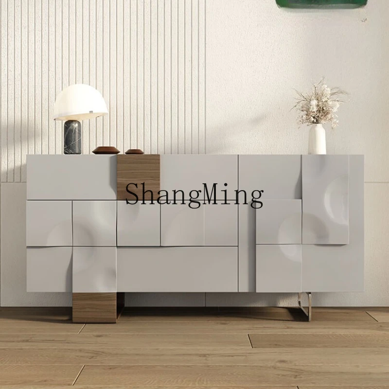 

LXY minimalist side cabinet light luxury modern minimalist entrance decorative cabinet