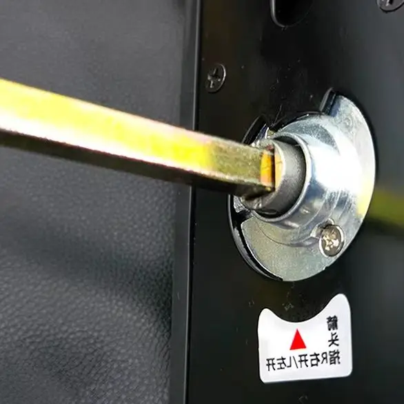 2-Pack 8mm Side Length Door Locking Rods; Solid Iron Door Handle Connection Rods; Door Security Parts.