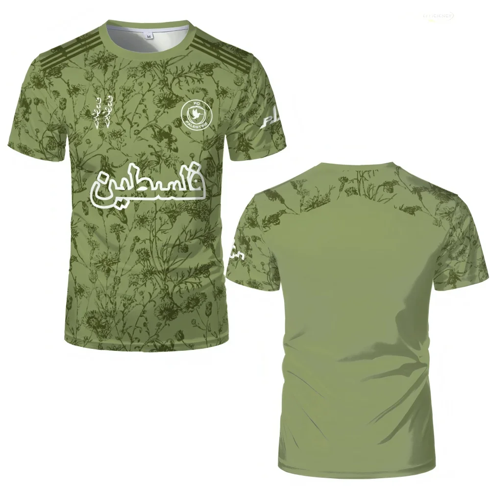 2026 Sommer Neuer Stil Fußballtrikot Herren T-Shirt 3D-Druck Outdoor-Training Schnelltrocknend Atmungsaktives Muster T-Shirt – Detail 4