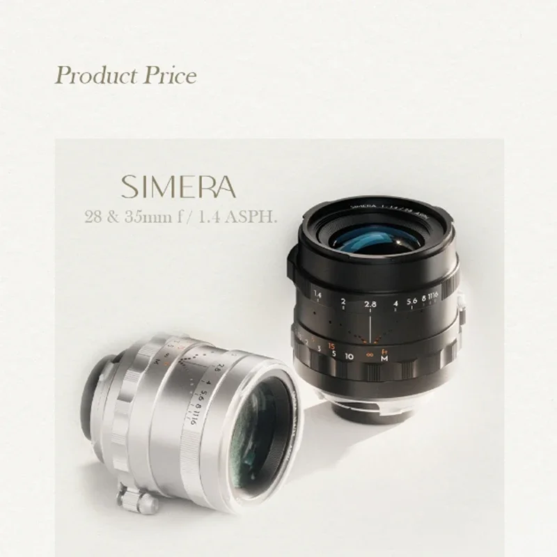 Typoch-lente De Camara Simera, 35mm, 28mm, F1.4, Marco Completo, Lei   Ca M, Nik on Z, so Ny E, Fuji X, Can On, Montaje RF