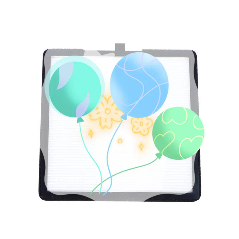 

1 шт. Фильтр для пылесборника для маникюрного аппарата, сетчатая пластина для пылесоса для ногтей, оригинальные аксессуары, белый цвет