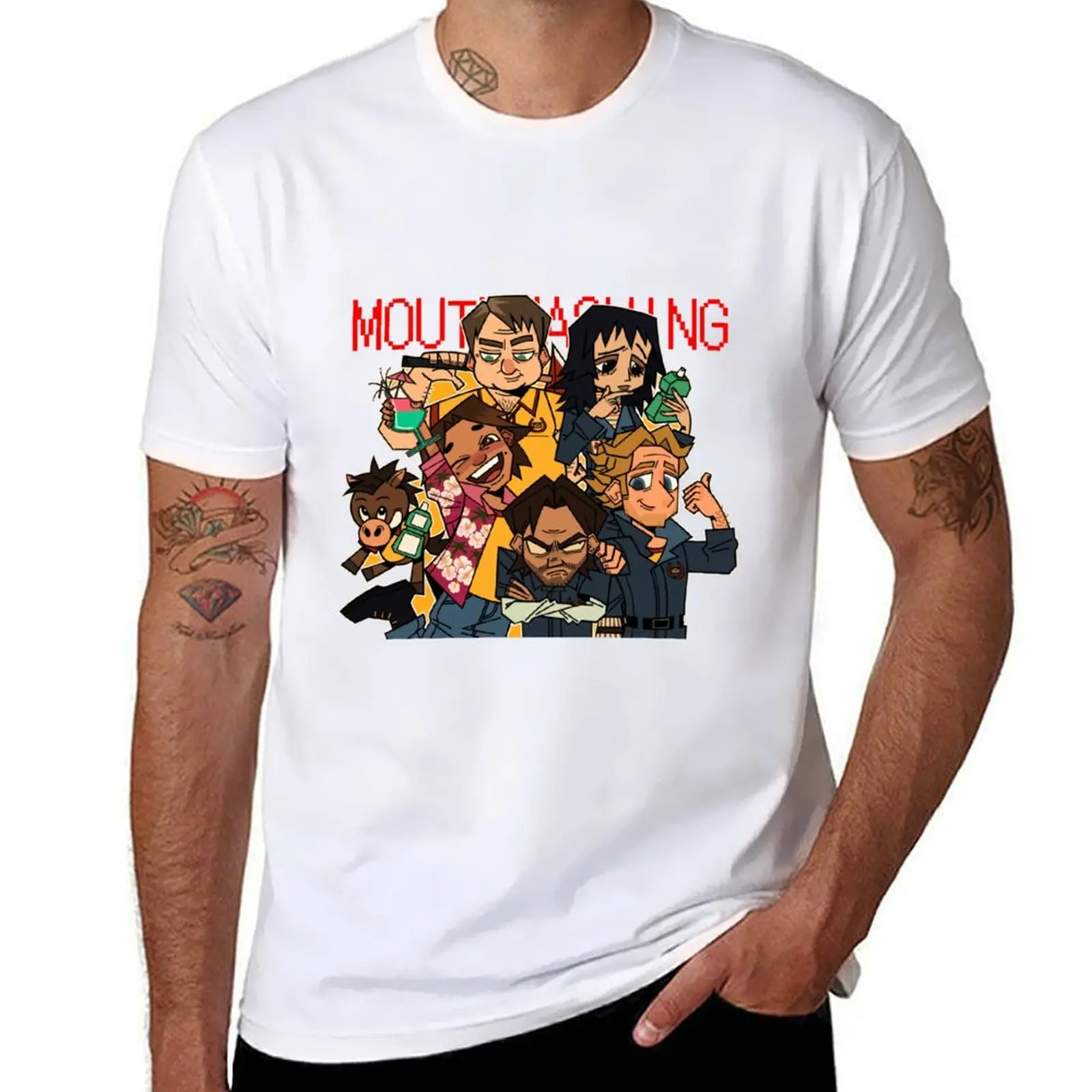 

mouthwashing characters T-Shirt t shirt for man printed t shirts for man T-Shirt
