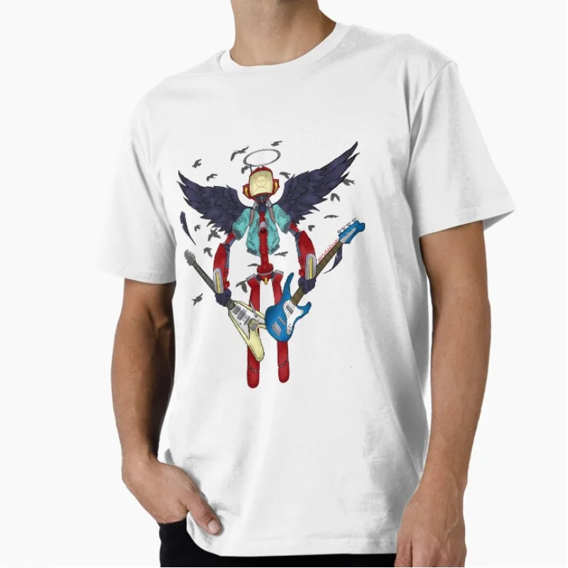 

Canti FLCL 0227 Manga Gift t shirt for Anime lover Fooly Cooly Graphic shirts Y2K clothes All size Tops Jpana Cartoon tee