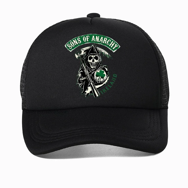 SAMCRO Baseball Cap SOA Sons of Anarchy Skull Dad hats Casual Snapback Hat Fashion High Quality Racing Motorcycle Sport caps