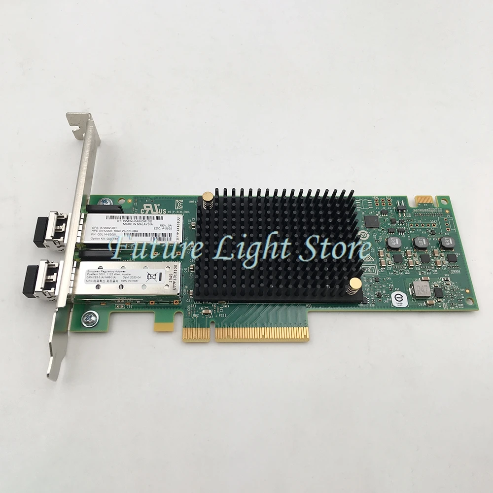 

1 шт. SN1200E Q0L14A 16 ГБ двухпортовая карта FC HBA 870002-001