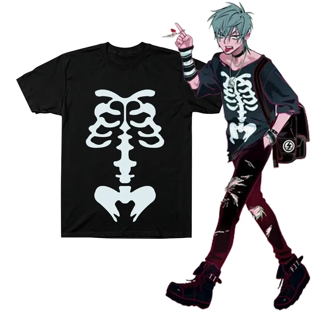 Alien Stage T-shirt Summer Short Sleeve Male Tshirts Casual Fashion Oversized Unisex Streetwear Trendy Cotton Couples Classic