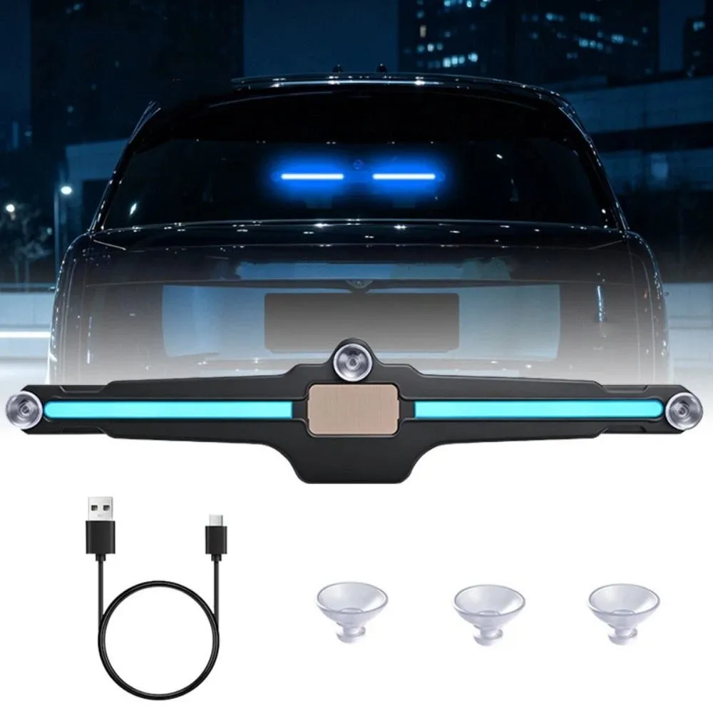 Solar Powered Solar Powered LED Warning Light Vibration Induction Strobe Light Vibration Activated Strobe Light Compact Size
