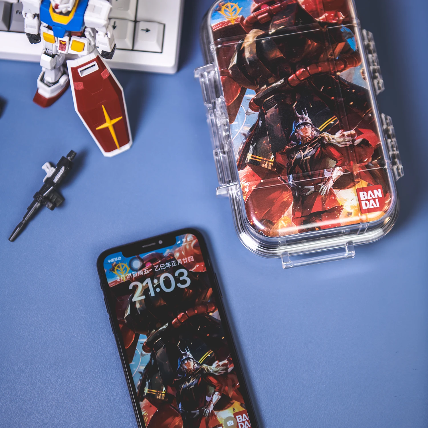 バンダイ RG44 ガンダムモデル収納ボックス ディスプレイケース 大人用