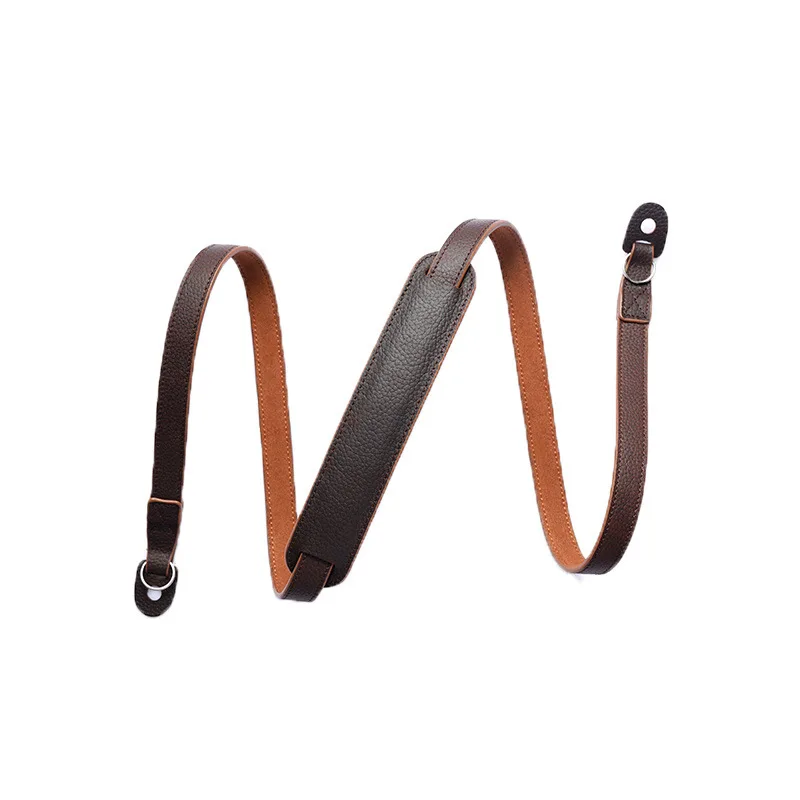 1pcs Genuine Leather Camera Strap Belt For Leica Fujifilm Lumix Sony Canon Nikon Camera accessories